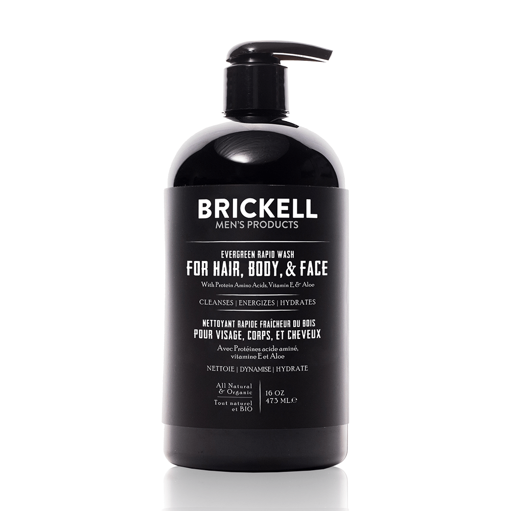 Brickell All in One Wash for Men - Evergreen