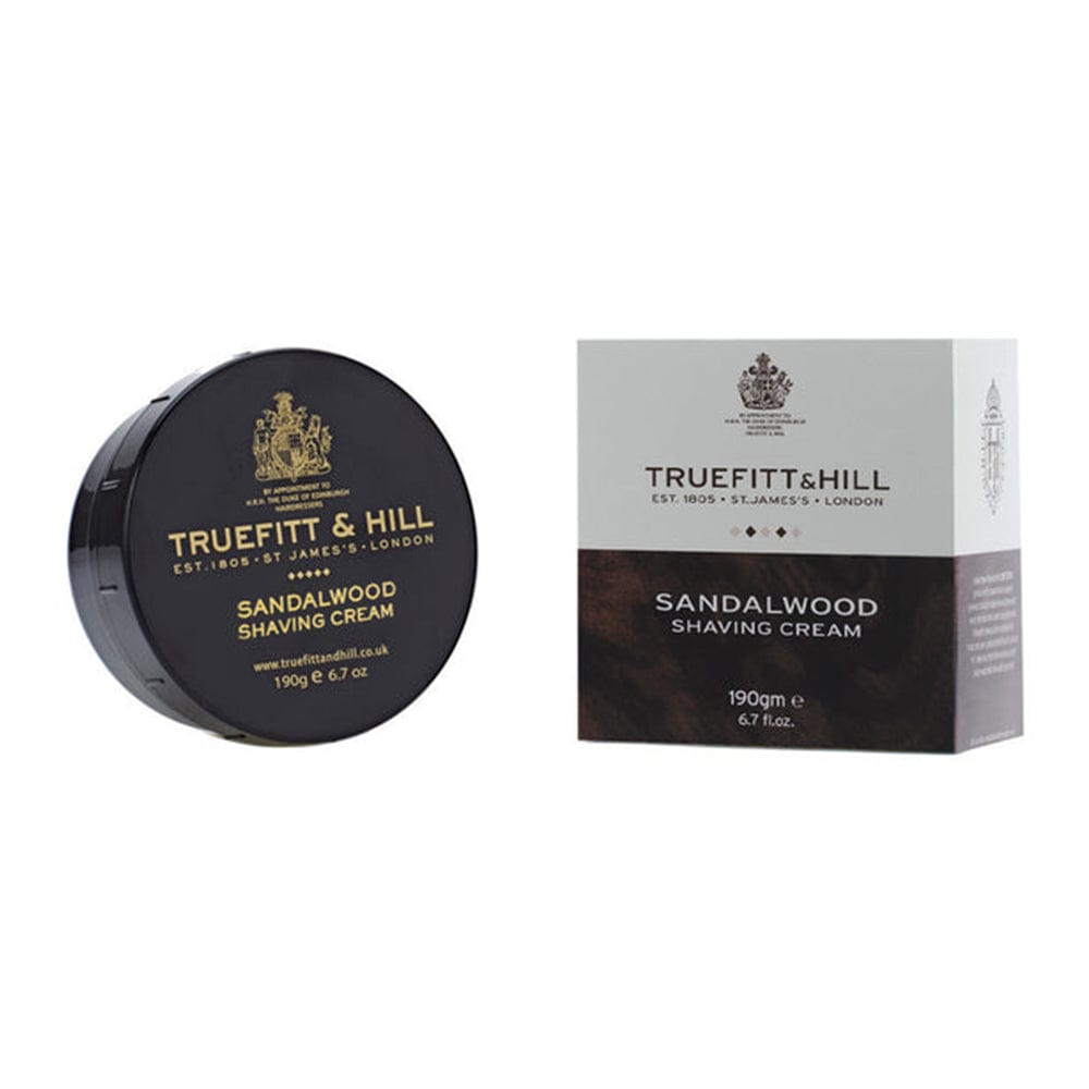 Truefitt & Hill Shave Cream Tub - Sandalwood